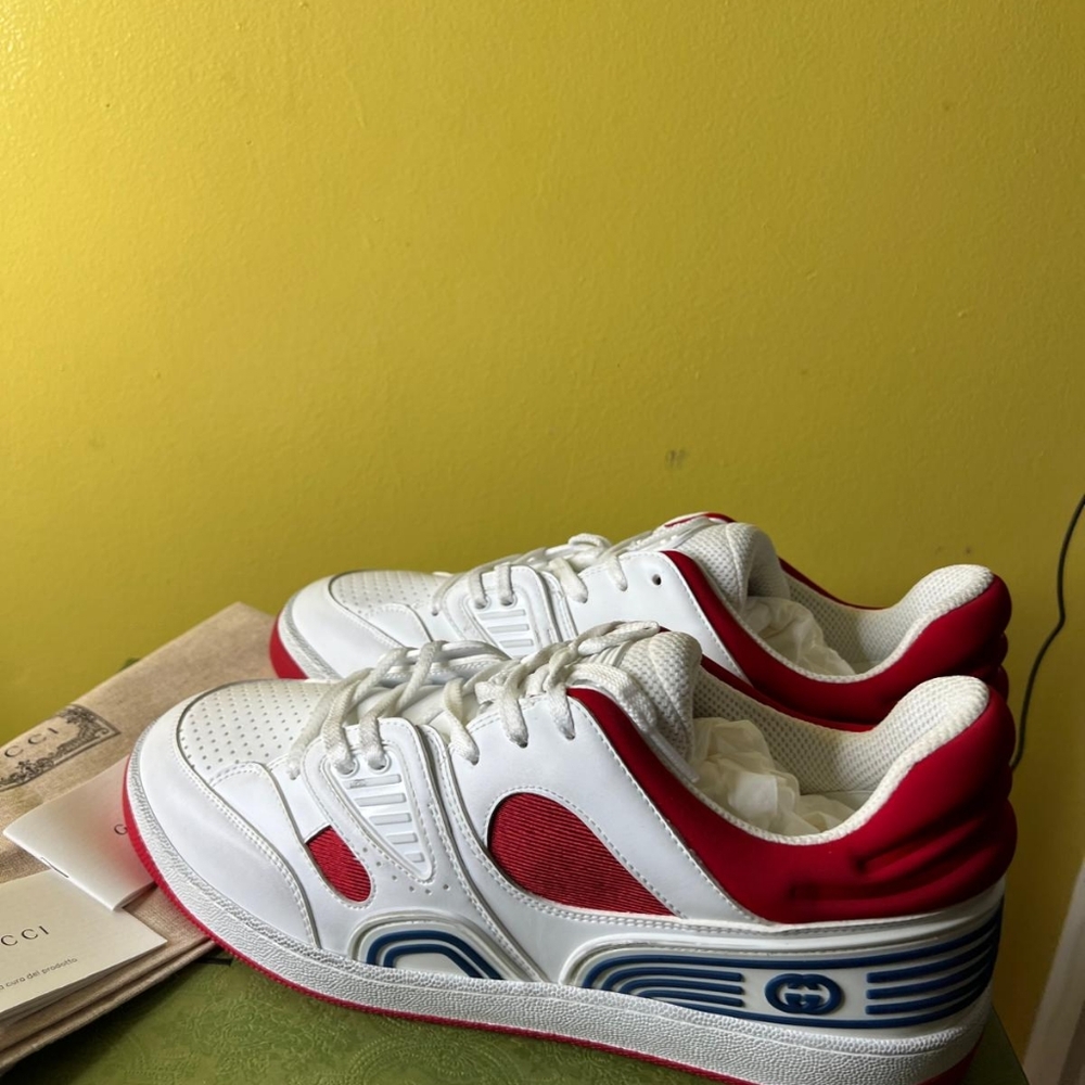 Authentic Gucci sneakers with box. Size 10.5 men